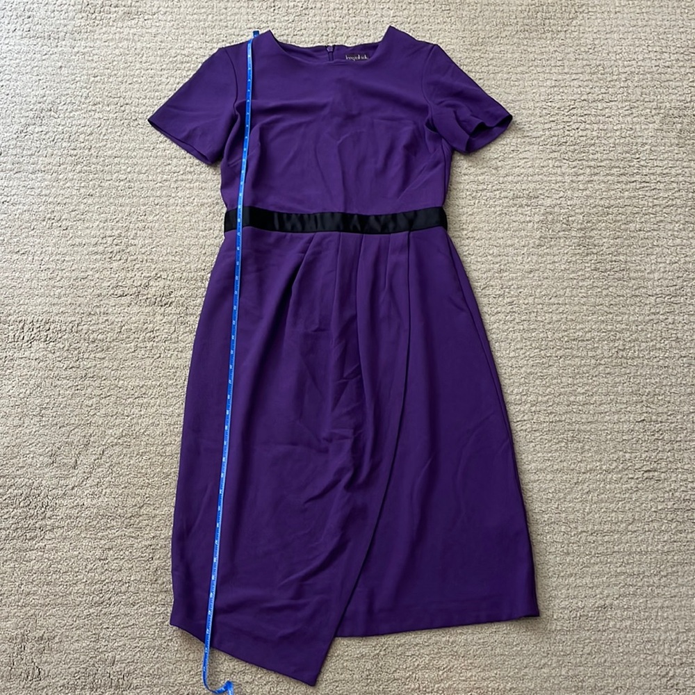 Long Tall Sally Purple Short Sleeve Dress